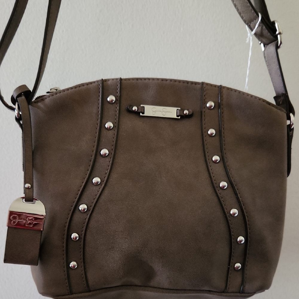 Elegant Taupe Shoulder Bag